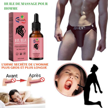 21 jours pour agrandir le 3ème pied de l'homme 'Huile énergétique'