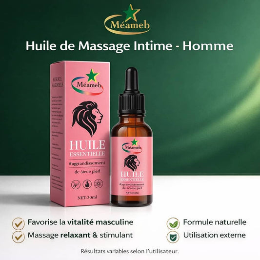 Huile essentielle du 3ème pied de l'homme MEAMEB